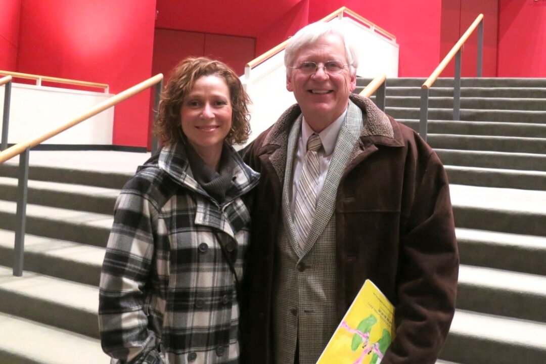 Barbara and Greg Anderson found the Shen Yun performance to be meaningful, spiritual, and joyful at the Des Moines Civic Center on Feb. 16, 2016. (Stacey Tang/Epoch Times)