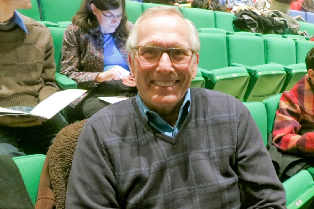 Dr. Ed Ashby felt Shen Yun recognized the reality of another world through the Shen Yun performance, on Feb. 16, 2016.  (Stacey Tang/Epoch Times) 