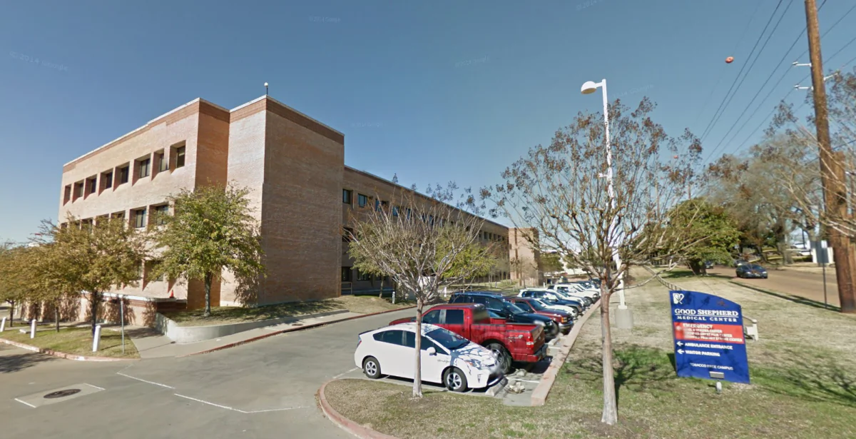 Good Shepherd Medical Center on 700 E. Marshall Ave, Longview, Texas. (Screenshot of Google Street View)