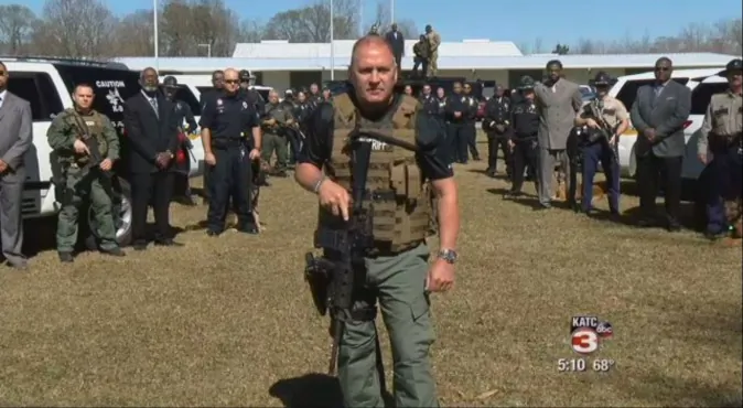 Lousiana Police Capt. Who Made Video Threatening Gangs to Run for Congress