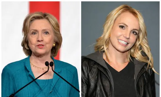 Hillary Clinton Meets Britney Spears—And Twitter Responds
