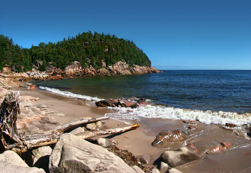 Cape Breton Highlands National Park on Cape Breton Island. (Tango7174/Public Domain)