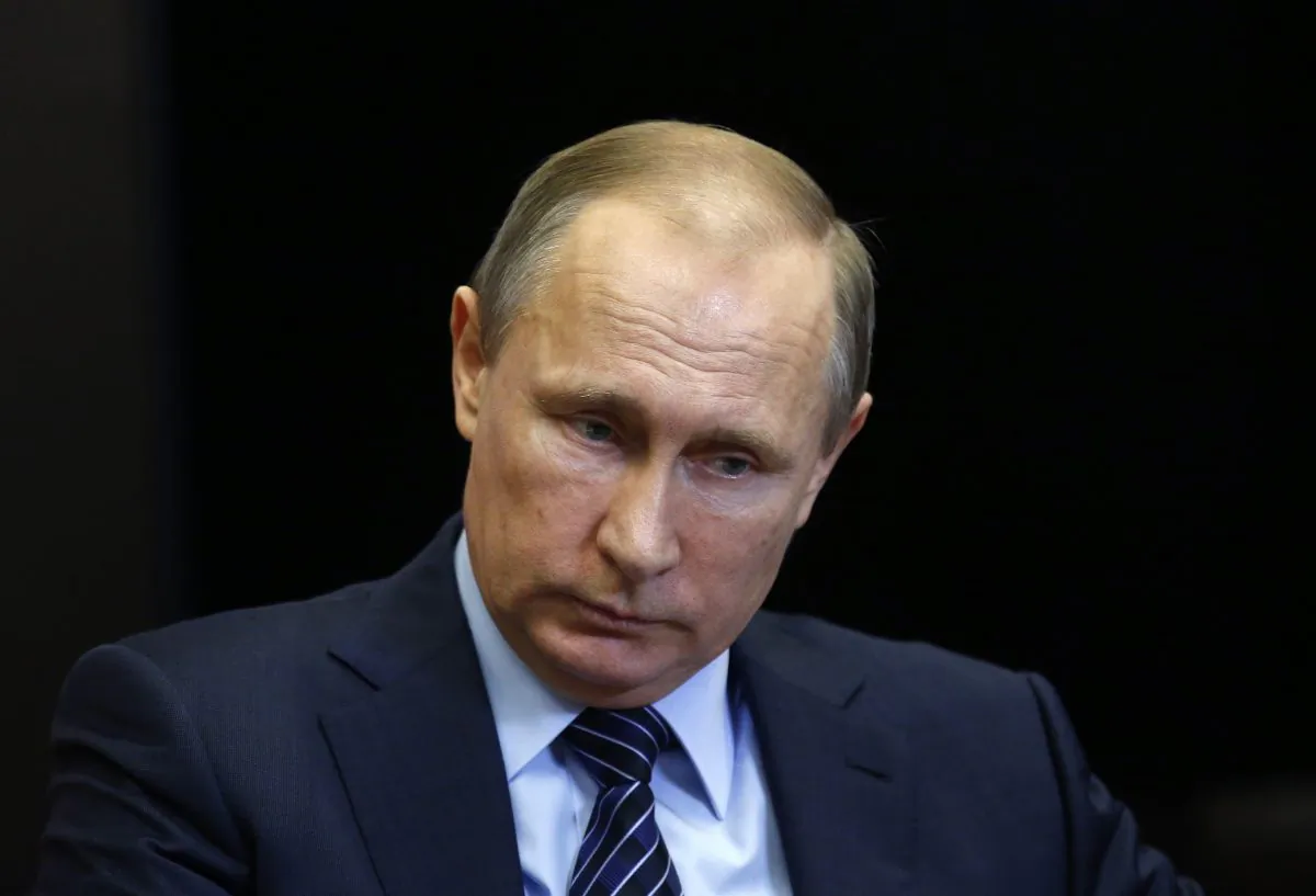 Russian President Vladimir Putin at the Bocharov Ruchei state residence in Sochi on Nov. 24, 2015. (Maxim Shipenkov/AFP/Getty Images)