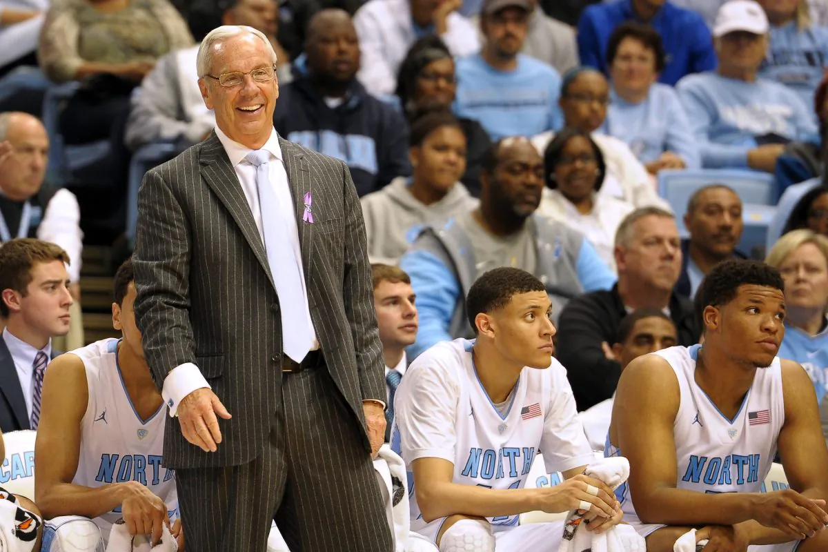 Roy Williams has led the North Carolina Tar Heels to a pair of national titles in his 13 seasons there. (Lance King/Getty Images)