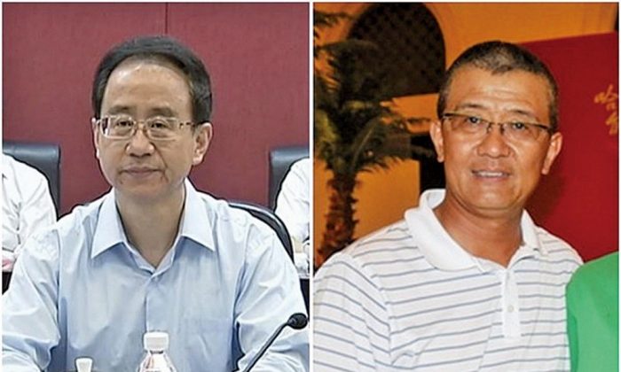 (L) Ling Jihua, (R) Ling Wancheng. It was reported that former Chinese Communist Party leader Ling Jihua’s brother, Ling Wancheng is providing top secrets of the Chinese government to U.S. intelligence agencies (Internet images)