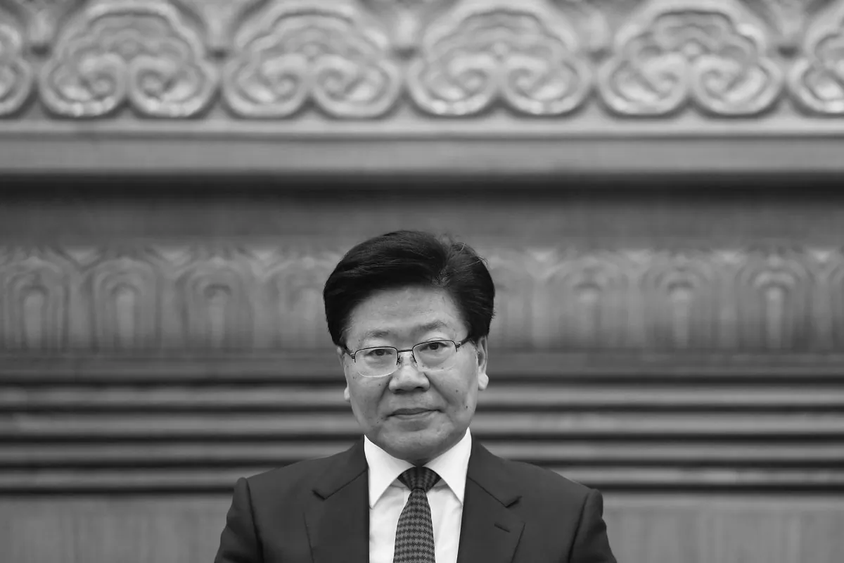 During China’s annual Two Sessions, when an overseas reporter asked “Do you support Xi Jinping’s leadership?” Xinjiang Party secretary Zhang Chunxian replied, “Talk later.” The response attracted wide attention and further interpretation. (Getty Images)