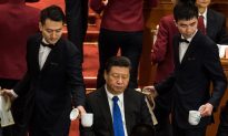 High-Level Communist Party Meeting Features Male Tea Servers to Promote More Focus