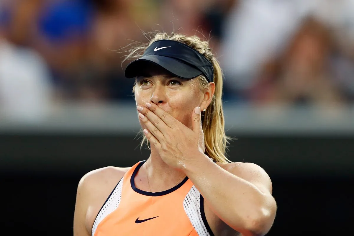 Maria Sharapova is one of just 10 women to achieve the career Grand Slam. (Zak Kaczmarek/Getty Images)