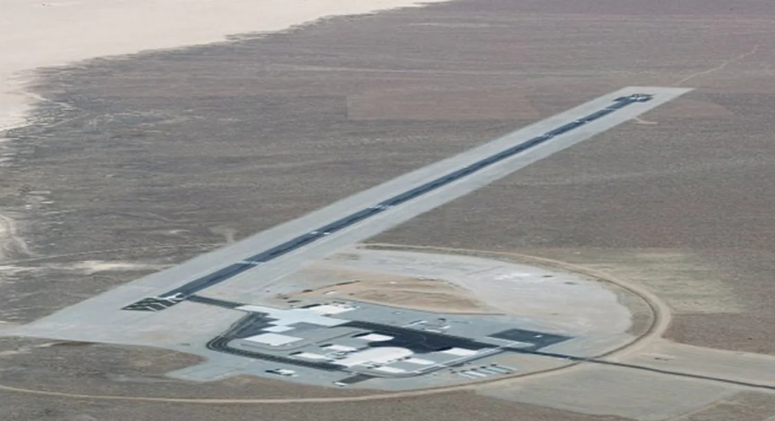 An aerial view of Area 6 in Nevada. (Google Earth)