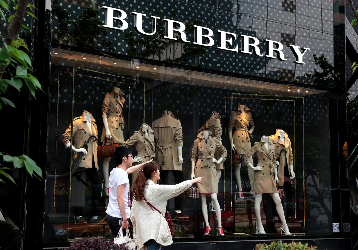 Burberry's flagship store in Shanghai, China, on April 25, 2014. ( Kevin Lee/Getty Images)