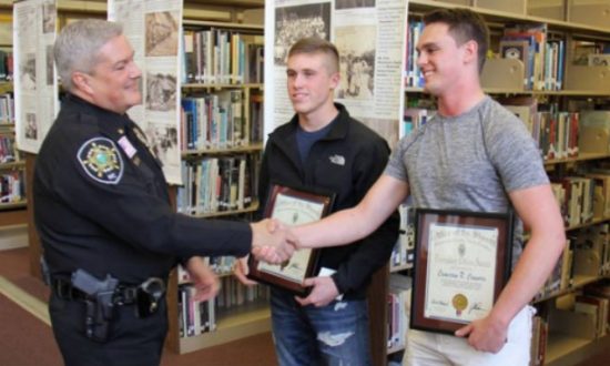 Sheriff in Buncombe County, North Carolina Honors 2 Teens for Catching Armed Robbery Suspect