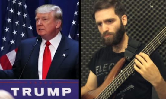 Watch: Bass Player Riffs Over Montage of Donald Trump Saying ‘China’