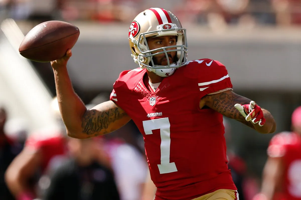Quarterback Colin Kaepernick went just 2–6 as starter last season for the San Francisco 49ers. (Ezra Shaw/Getty Images)