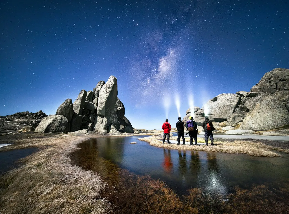 Clear skies provide good views of The Milky Way, Kosciuszko National Park, New South Wales. (Luke Tscharke/WWF-Aus)