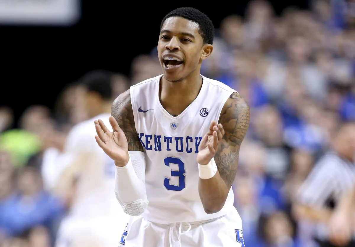 Tyler Ulis of the Kentucky Wildcats averages 16.8 points and 7.2 assists per game. (Andy Lyons/Getty Images)