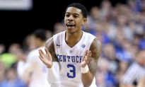 Watch: Kentucky’s Tyler Ulis Appears To Take Cheap Shot at Texas A&M Player in SEC Title Game