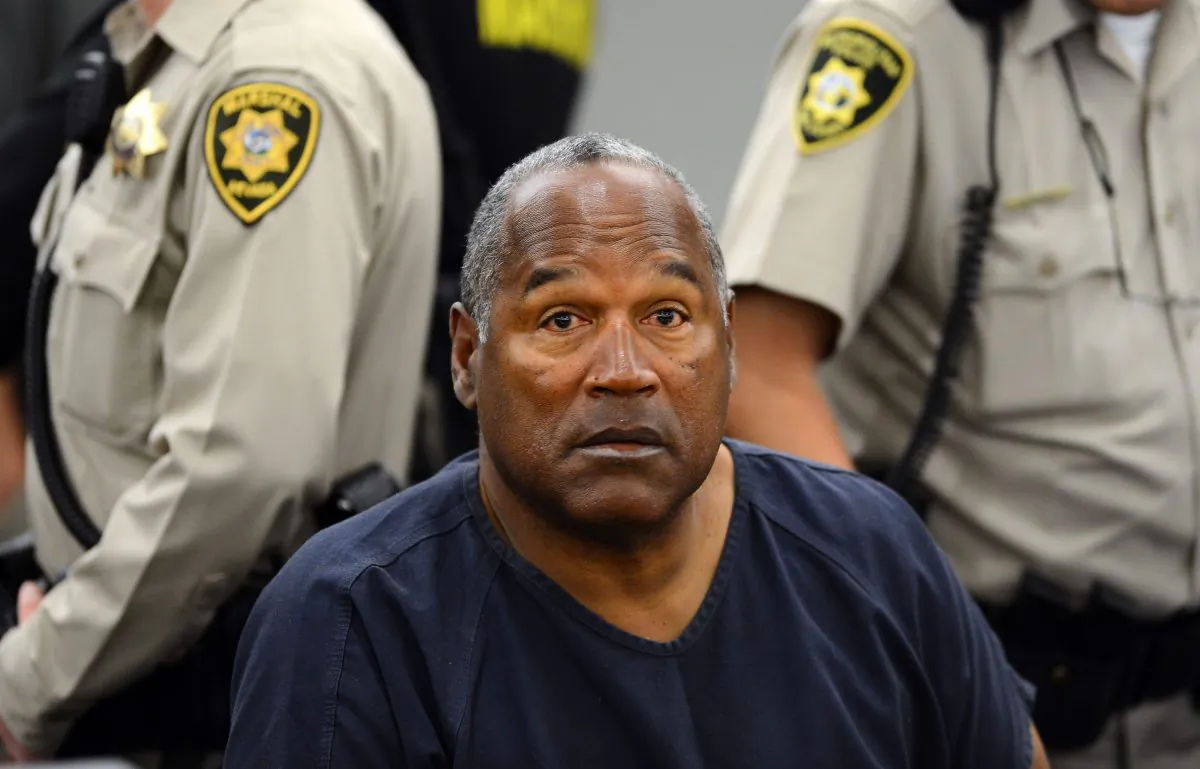 O.J. Simpson is currently serving a nine-to-33-year sentence in state prison as a result of his October 2008 conviction for armed robbery and kidnapping charges. (Ethan Miller/Getty Images)