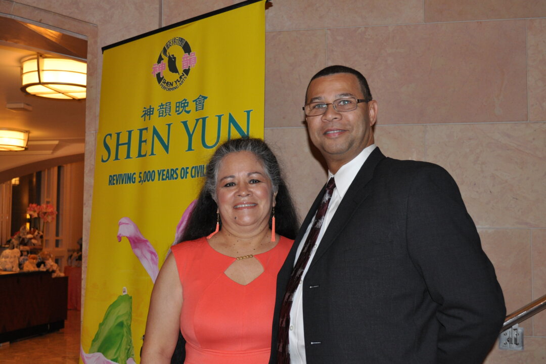 Joanne and Glenn Stephens enjoyed Shen Yun Performing Arts on March 15, 2016. (Amy Hu/Epoch Times)