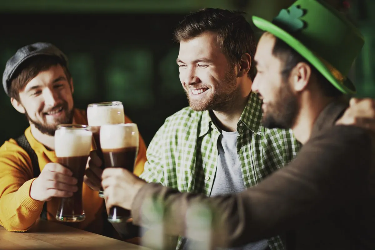 Celebrating St. Patrick's Day. (shironosov/iStock)