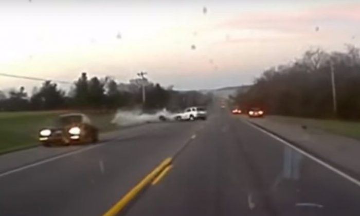 Dramatic High-Speed Chase Ends In A Catastrophic Car Crash In Tennessee ...