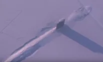 Watch: Nuclear Submarine Breaks Through Several Feet of Arctic Ice