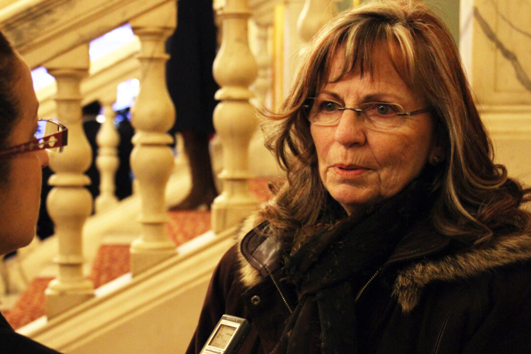 Ms. Conchita Feliu, who brought a group of 40 people, said Shen Yun had created a paradise away from our everyday lives. (Epoch Times)