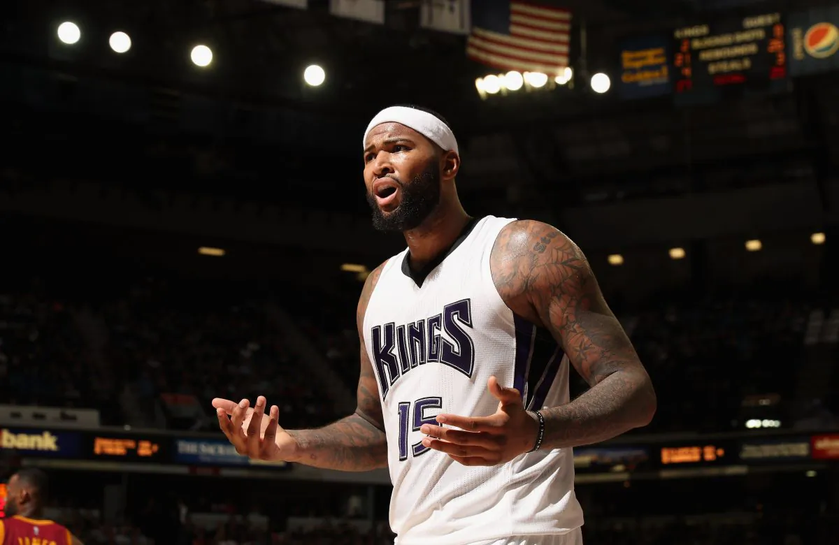 DeMarcus Cousins of the Sacramento Kings is a two-time All-Star center. (Ezra Shaw/Getty Images)