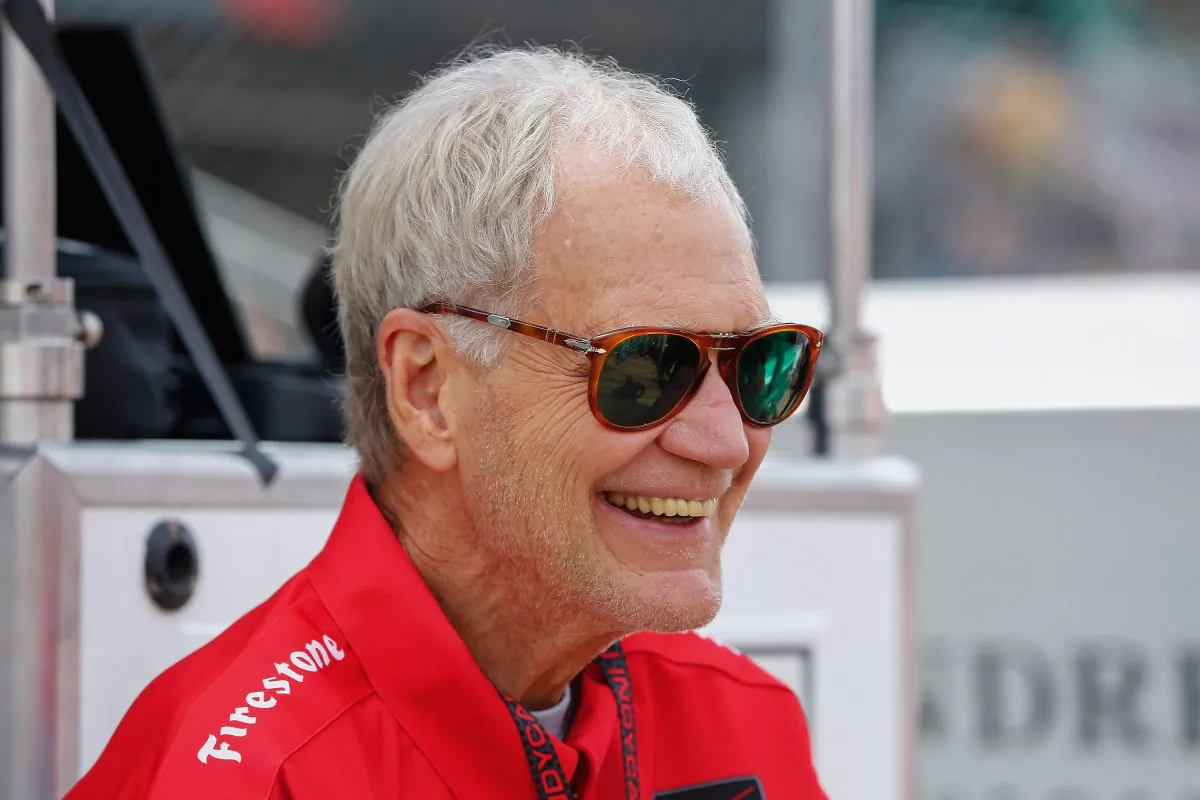 David Letterman attends the Indy 500 on May 23, 2015 in Indianapolis, Indiana. (Michael Hickey/Getty Images)
