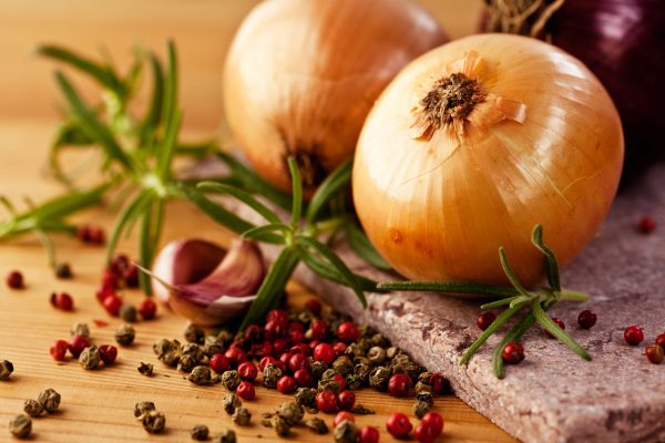 Onion as herb