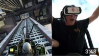 WATCH: Virtual Reality Roller Coaster Knocks These Guys Socks Off