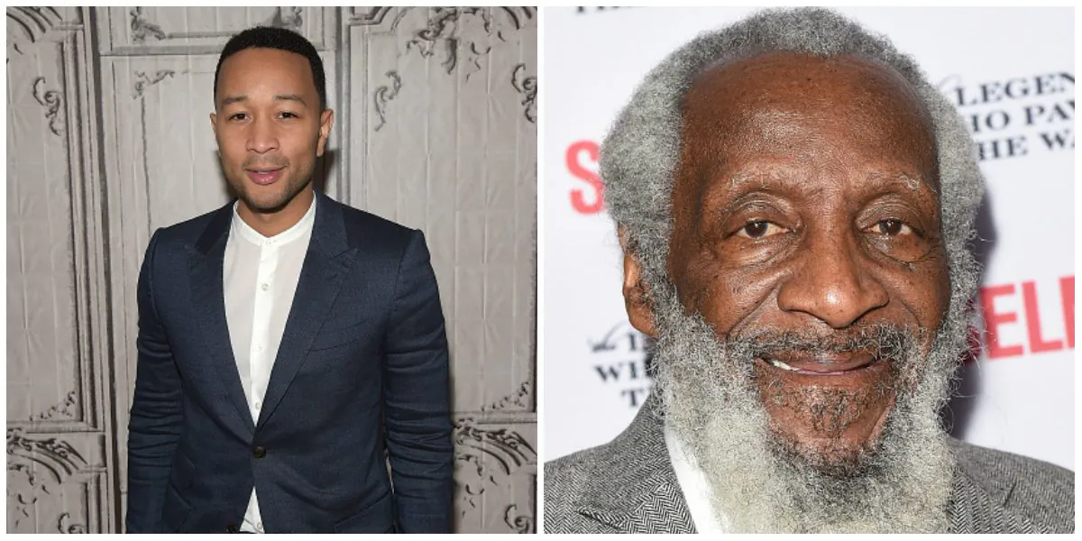 John Legend will produce an off-Broadway play about comedian Dick Gregory.