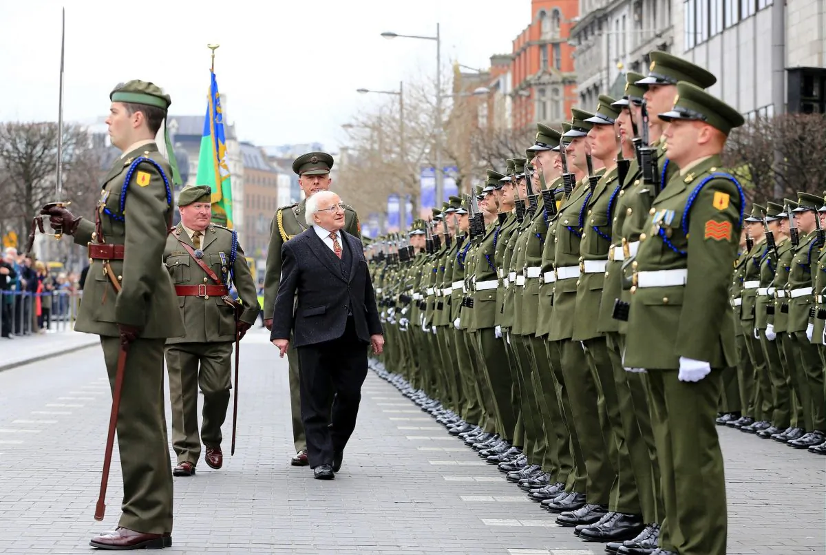 99th anniversary of the 1916 Easter Rising, April 2015. (Irish Defense Forces/Flickr, CC BY 2.0)