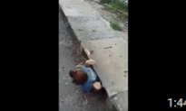 Woman Squeezes Into a Drain to Save Kitten’s Life