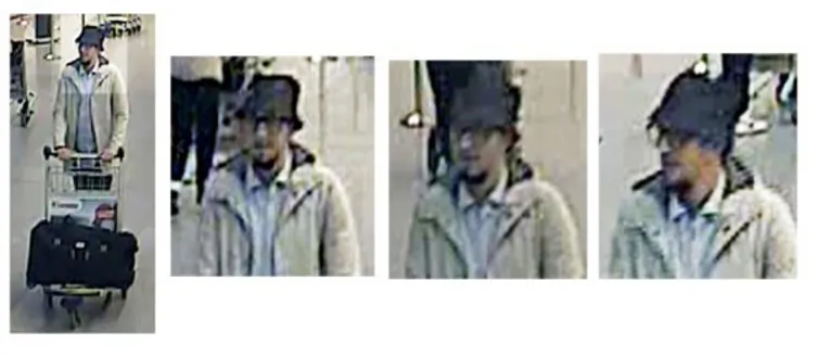 The hunt for the third man involved in the Brussels bombings is underway. (Belgian Federal Police)
