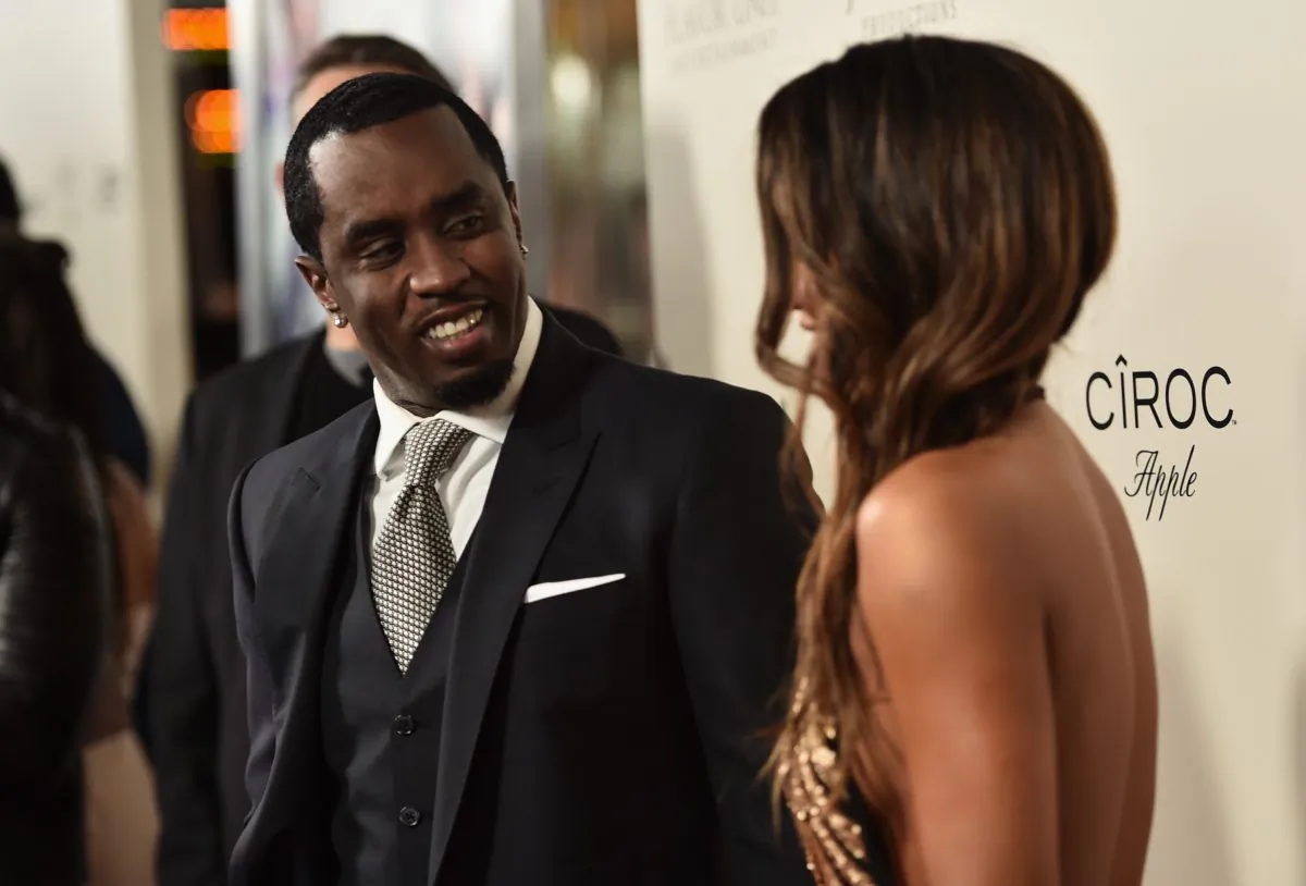 Sean 'Puff Daddy' Combs and Cassie Ventura attend 'The Perfect Match' premiere in Hollywood, on March 7, 2016. (Alberto E. Rodriguez/Getty Images)