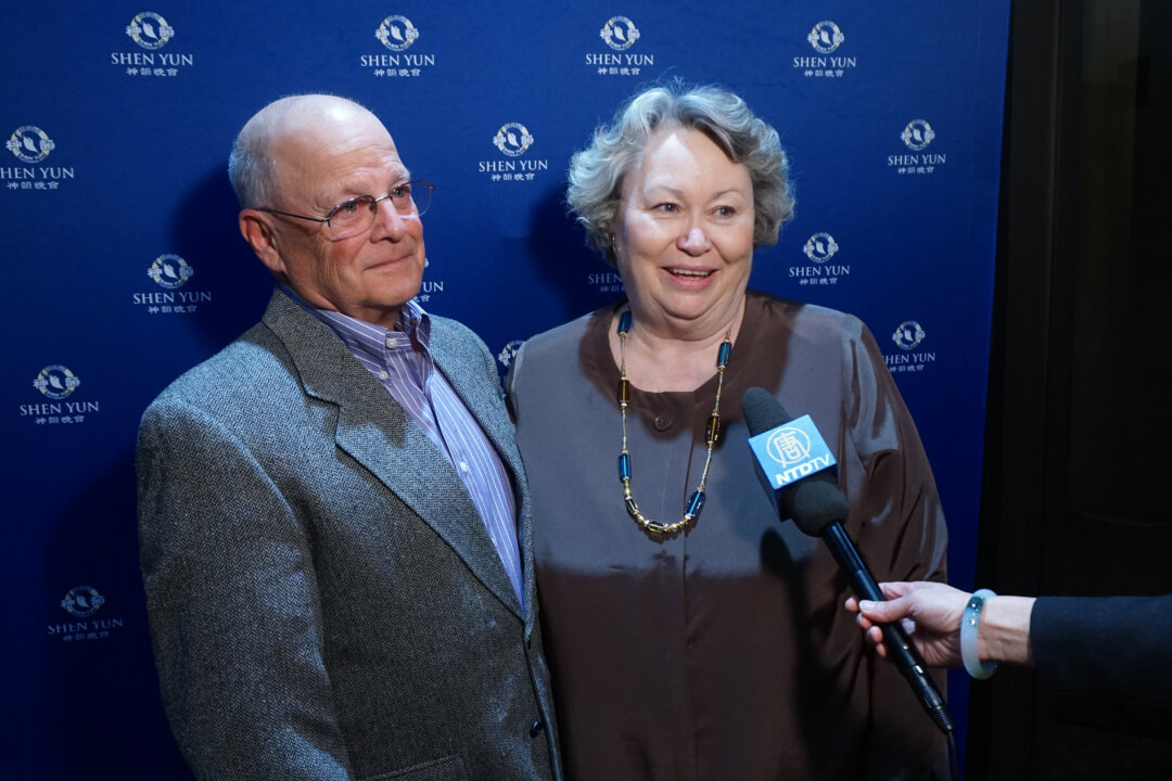 Raina and Scott Guffey said Shen Yun opened up another culture to them. (NTD Television)