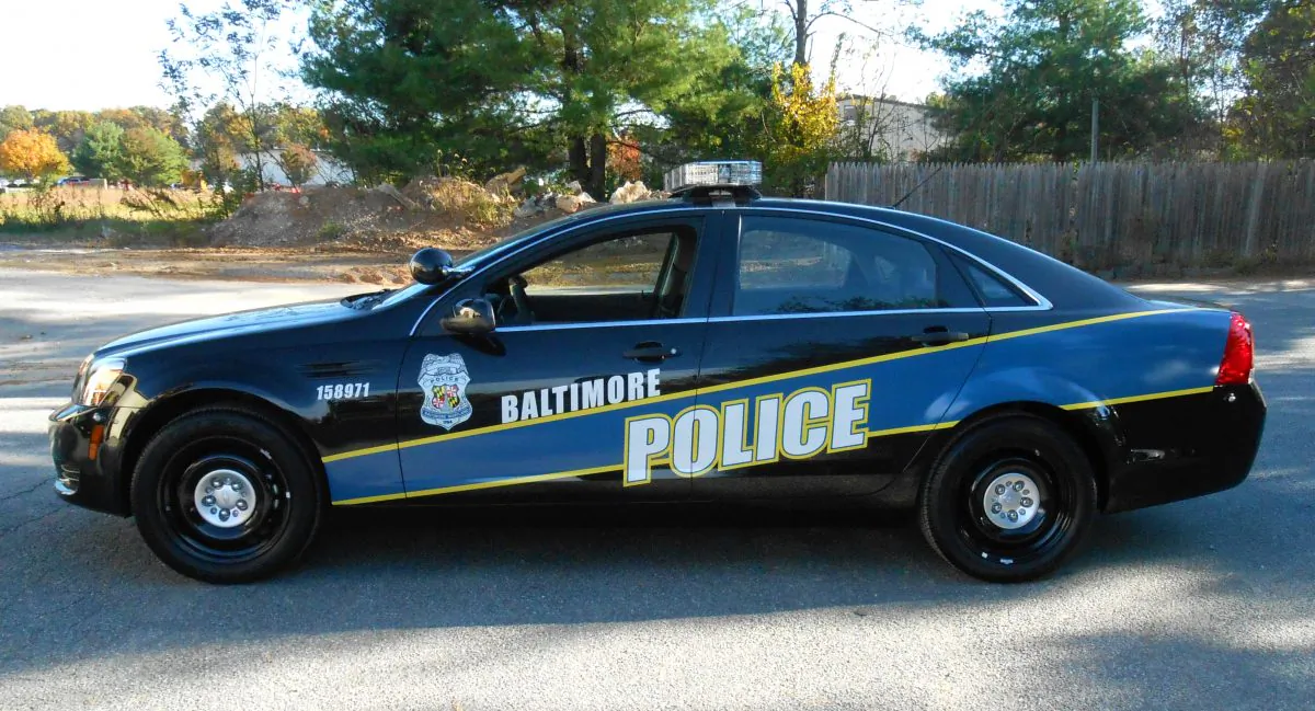 Baltimore Police Department Chevrolet Caprice PPV on Oct. 24, 2014. (GoBlue85/CC BY-SA 4.0)