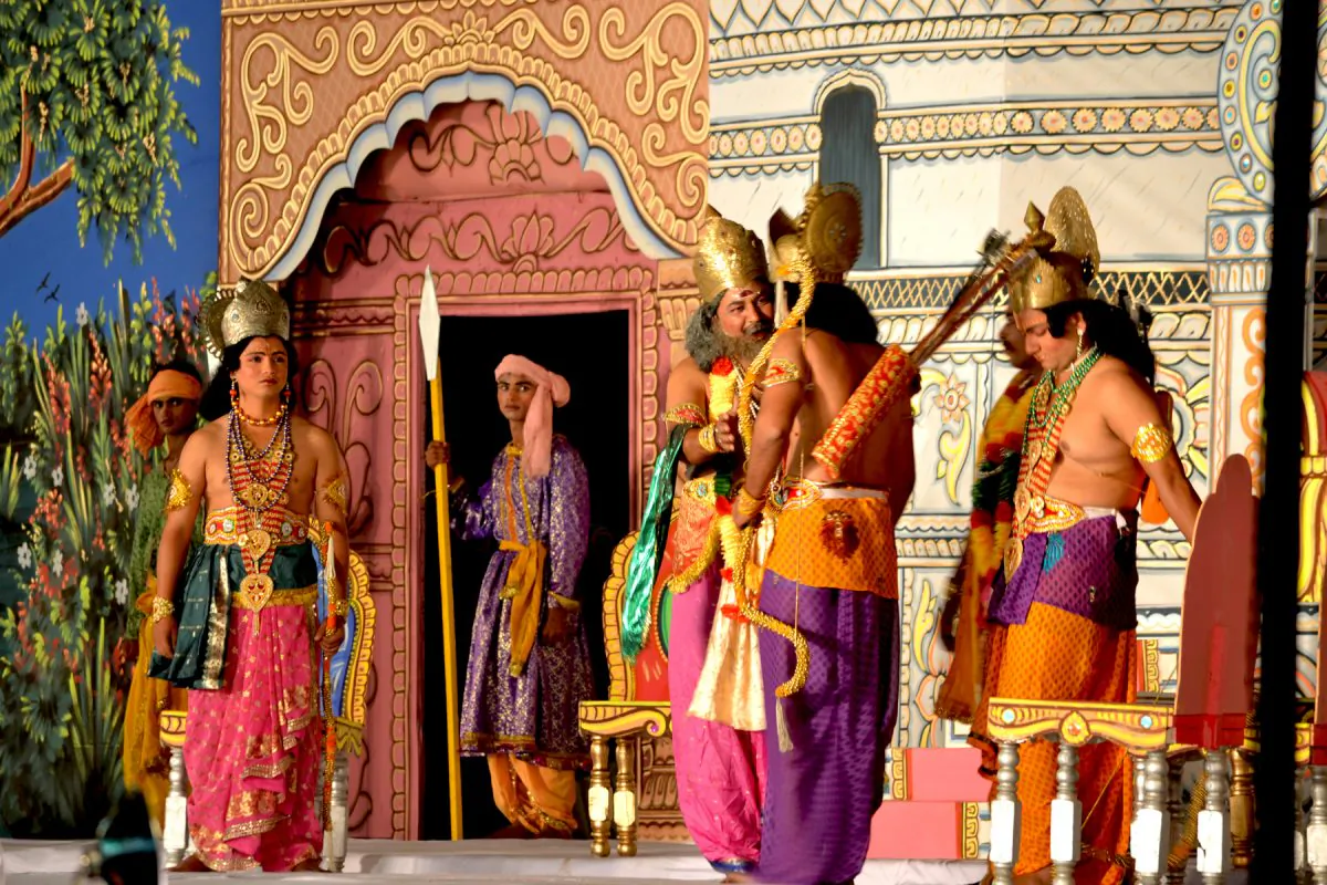 Ramlila, performed in New Delhi in Oct. 2012. (Anket Gupta)