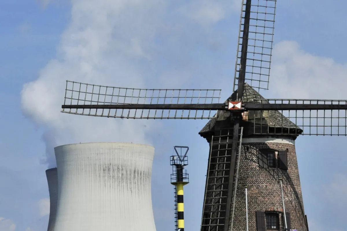The nuclear power plant in Doel, Belgium, on Aug. 9, 2012. (Georges Gobet/AFP/Getty Images)