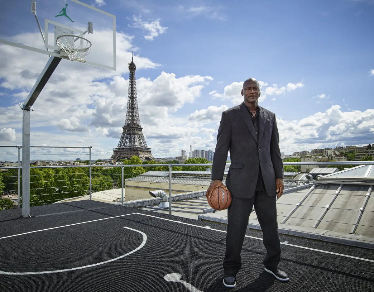 Former Chicago Bulls Michael Jordan still makes over $100 million a year in retirement. (Jordan Brand via Getty Images)