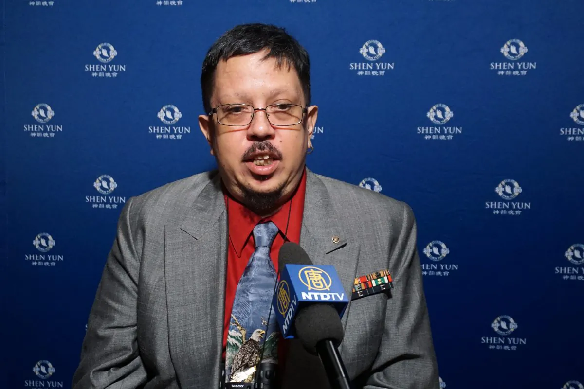 Tony Mar felt he reconnected with his heritage and history in seeing Shen Yun. (NTD Television)