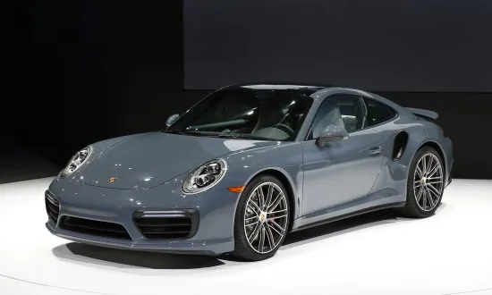 Porsche 911 Catches Fire at NY International Auto Show