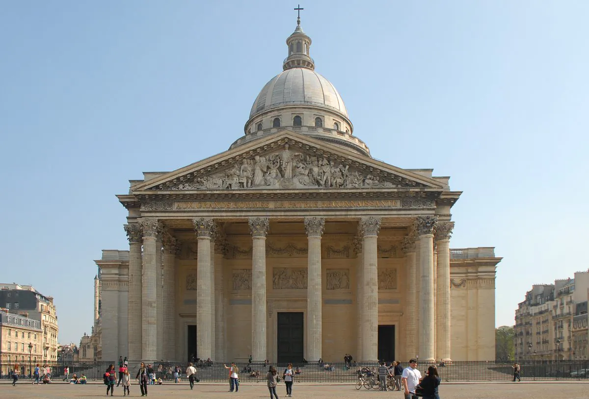 The Panthéon in Paris’s Latin Quarter functions as a mausoleum containing the remains of martyrs and distinguished French citizens. (Camille Gévaudan/Public Domain)