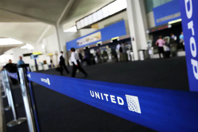 The United Airlines terminal at Newark Liberty Airport on July 8, 2015 in Newark, New Jersey. (Spencer Platt/GettyImages)