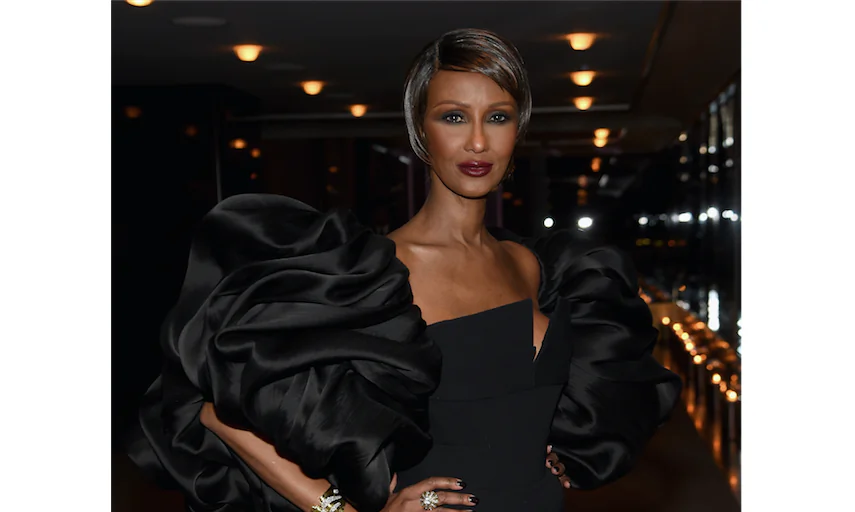 Model Iman attends the 2015 Glamour Women of The Year Awards dinner at The Rainbow Room in New York City, Nov. 9, 2015. (Jamie McCarthy/Getty Images for Glamour)