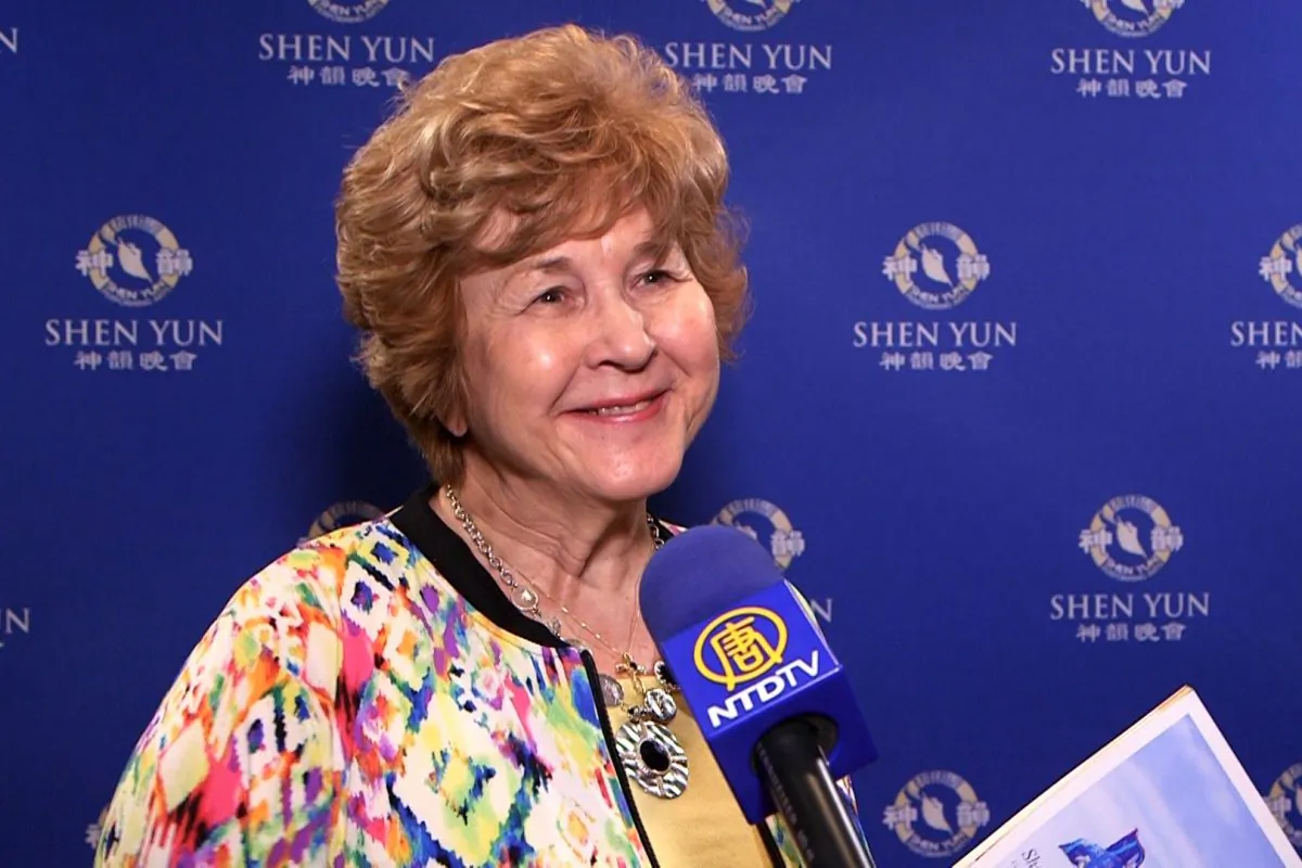 Charlotte Krauss at Shen Yun Performing Arts in the evening of Saturday April 2nd, at the Orpheum Theater in Phoenix, Ariz. (Courtesy of Mandy Huang/NTD Television)