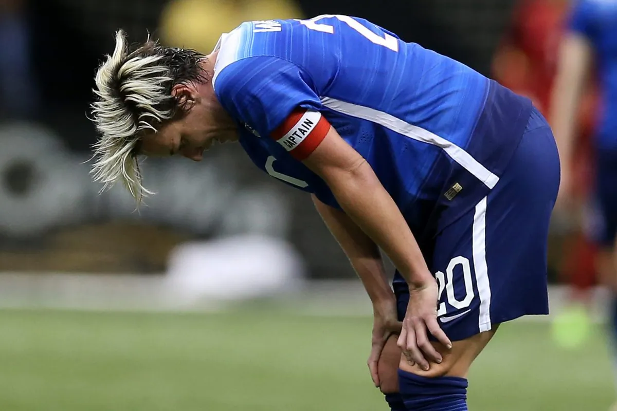 Abby Wambach is the women's all-time leader is goals scored with 184. (Chris Graythen/Getty Images) 
