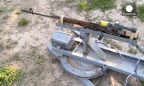 WATCH: Kurdish Forces Recover ISIS Remote-Controlled Machine Gun