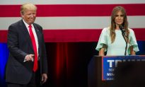Teen Throws Egg at Melania and Donald Trump During Rally in Wisconsin
