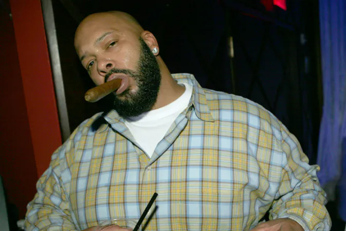  Music producer Suge Knight attends the Belvedere Ultra Lounge Day 4 At Club OPM on February 17, 2007 in Las Vegas, Nevada. (Photo by Chad Buchanan/Getty Images for Moet USA)